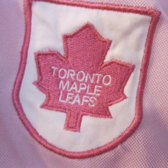 NHL Toronto Maple Leafs Long Sleeve V Neck Top - Picture 3 of 8